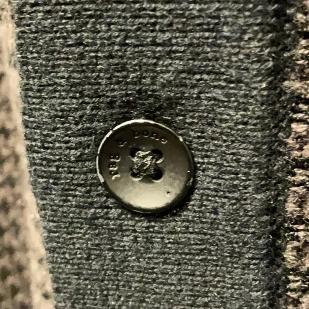rag & bone Black and Gray Cardigan Sweater - Picture 6 of 6